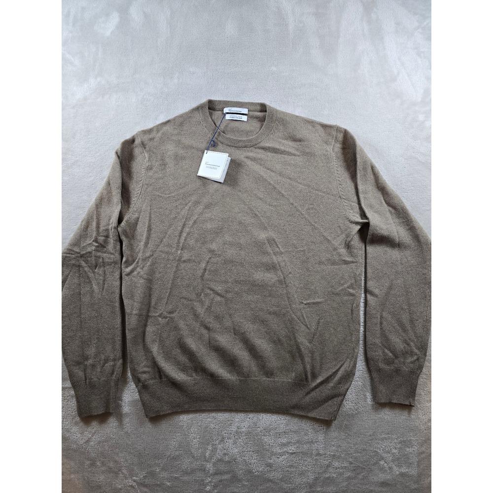 Camicissima Sweater Womens L Cashmere Wool Blend Pull Girocollo Filato Italiano